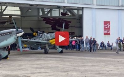 Bf109 Flies in Germany