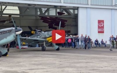 Bf109 Flies in Germany