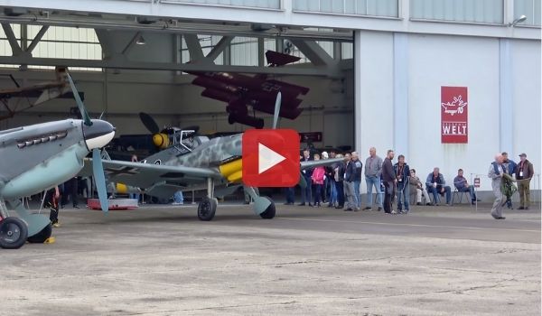 Bf109 Flies in Germany