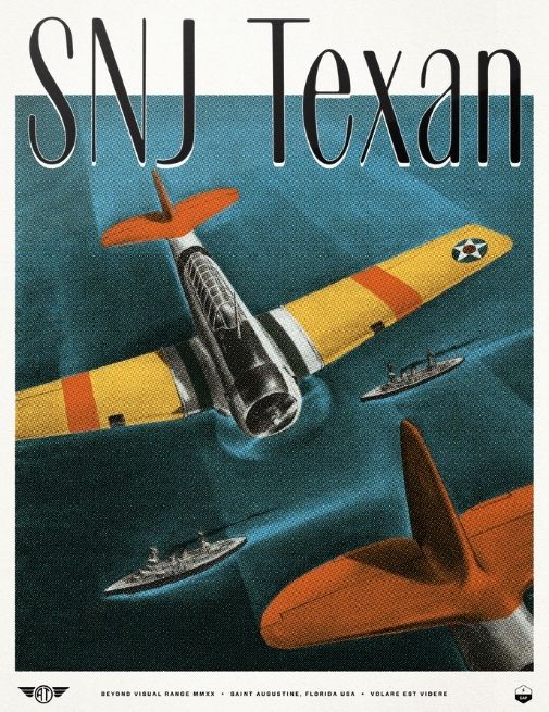 SNJ Texan Poster